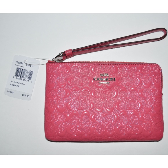 ❌❌🚫SOLD🚫❌❌ New COACH Patent Leather Wristlet NWT - Picture 8 of 8